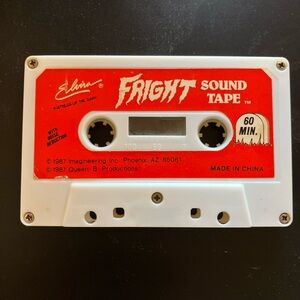 Elvira Mistress of the Dark Fright Sound Audio Cassette Tape